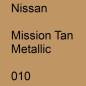 Preview: Nissan, Mission Tan Metallic, 010.